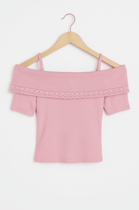 Velvet Petal Off-Shoulder - KOREO