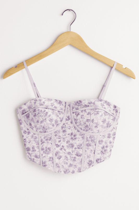 Blossom Bustier – Multi-Color Floral - KOREO