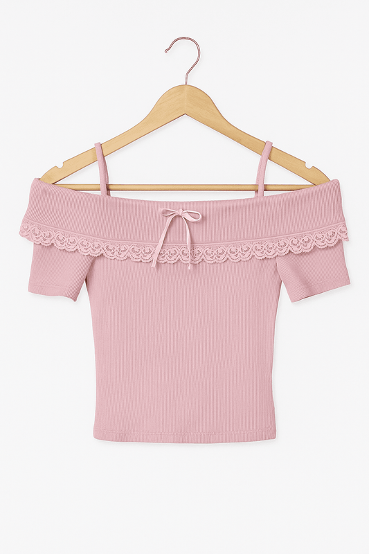 Velvet Petal Off-Shoulder - KOREO